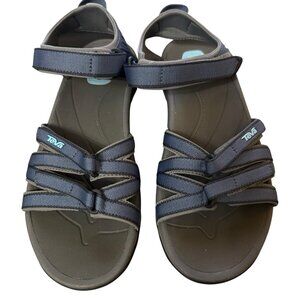 TEVA Tirra Hiking Outdoor Sport Sandal 4266 Women's Size 9 Strappy Sage Blue